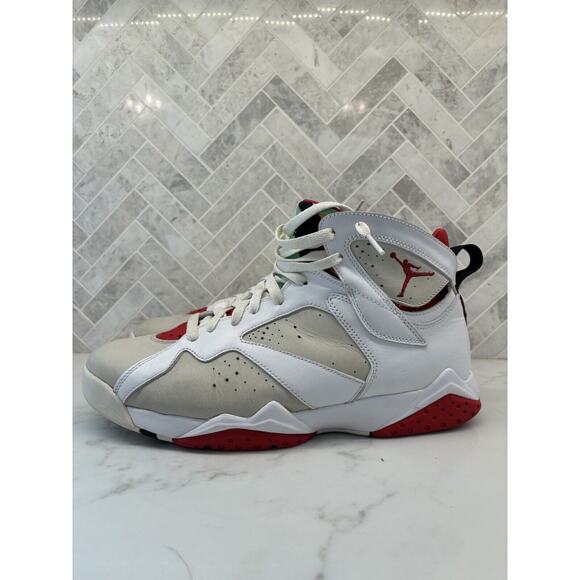 Nike Air Jordan 7 Hare 2015 Mens Size 11 304775-125 OG VII Retro White Red - Picture 1 of 7